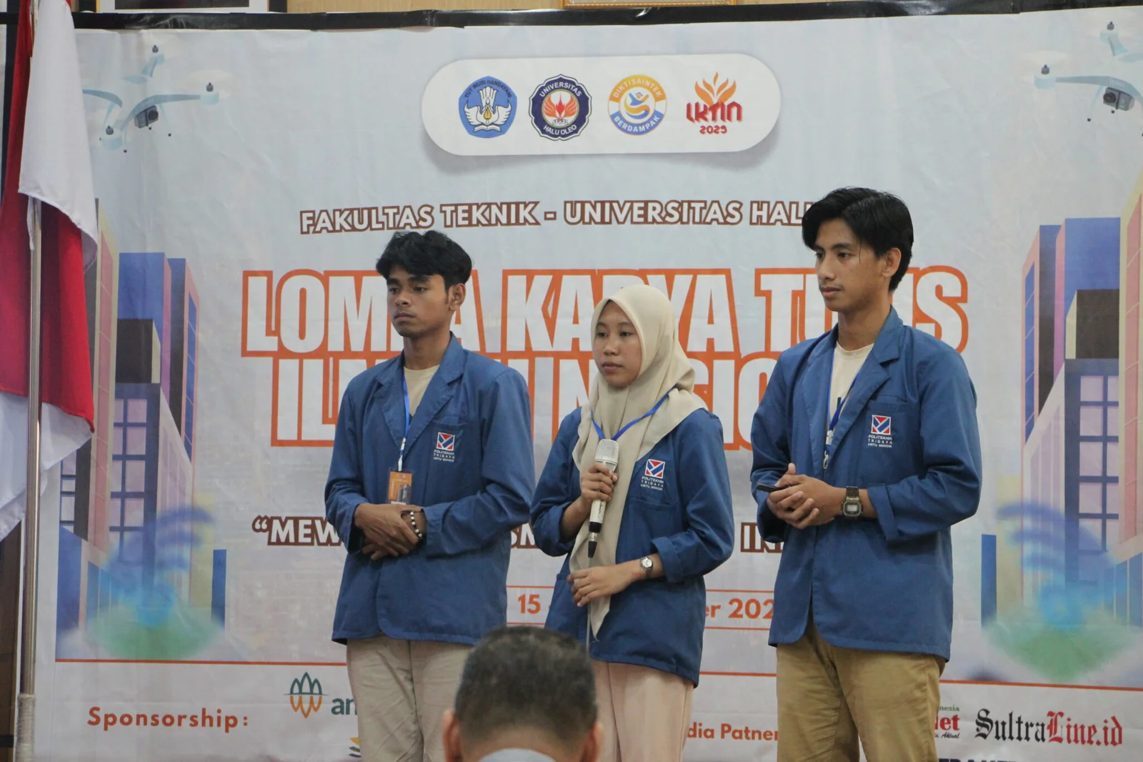 Mahasiswa PTVM Raih Penghargaan “Best Presentation” pada LKTIN 2025 di Universitas Halu Oleo